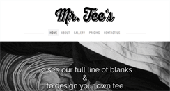 Desktop Screenshot of mrteesphilly.com